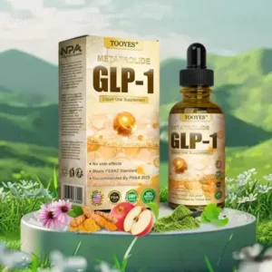 TOOYES® Metatrolide & Moringa GLP-1 activation, Apple cider vinegar, Turmeric Herbal Oral Liquid: Obesity,Cardiovascular Diseas, Diabetes, Sleep Apnea, Joint Problems, and More