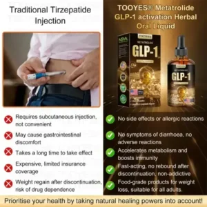 TOOYES®Metatrolide & Moringa GLP-1 activation Diet Drops